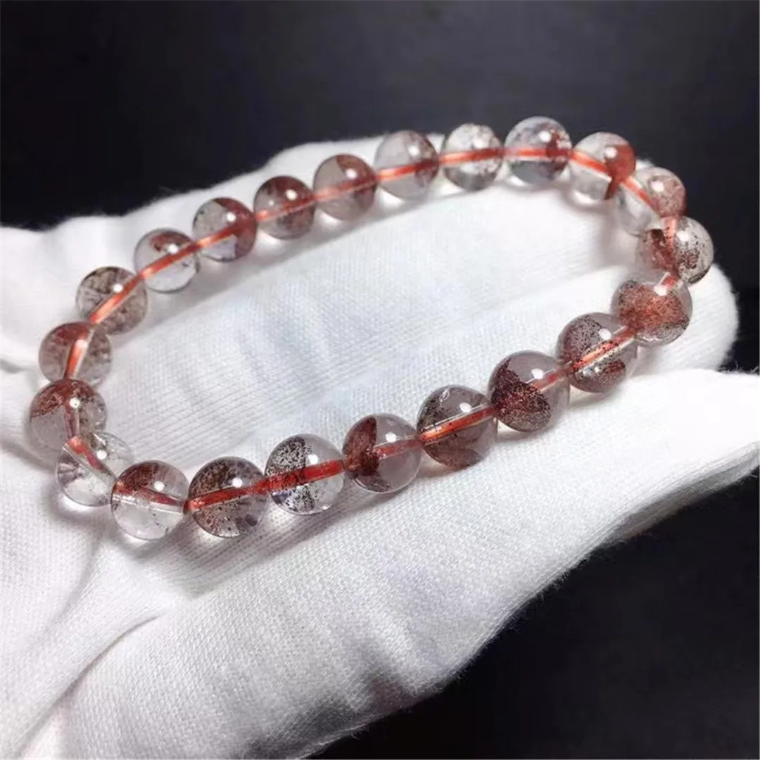 8 мм натуральный красный призрак фантомный кварцевый браслет для женщин и мужчин Восстанавливающий удачу подарок хрустальные бусины прозр... 
8 мм натуральный красный призрак фантомный кварцевый браслет для женщин и мужчин Восстанавливающий удачу подарок хрустальные бусины прозр...