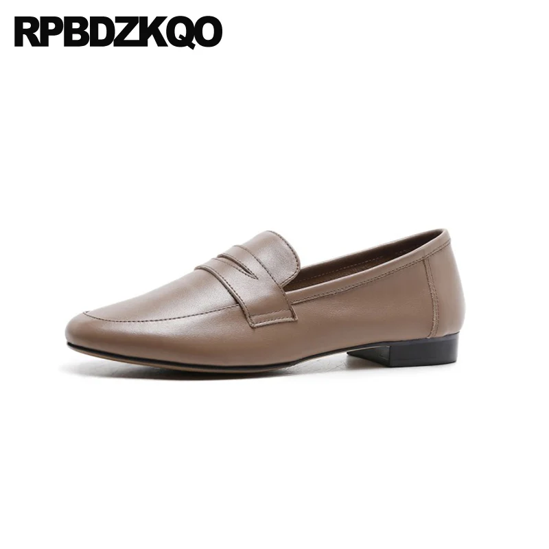 Fashion British Style Ladies Slip On Genuine Leather Flats Loafers Round Toe Chinese Designer Shoes Women Luxury 2021 Shallow
Fashion British Style Ladies Slip On Genuine Leather Flats Loafers Round Toe Chinese Designer Shoes Women Luxury 2021 Shallow