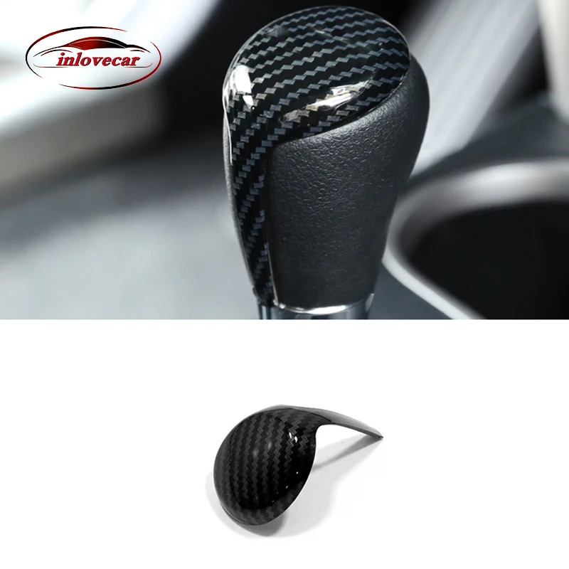 ABS Carbon fiber For Toyota RAV4 Corolla E170 2014 15 16 17 2018 Accessories Car gear shift lever knob handle Cover trim Styling
ABS Carbon fiber For Toyota RAV4 Corolla E170 2014 15 16 17 2018 Accessories Car gear shift lever knob handle Cover trim Styling