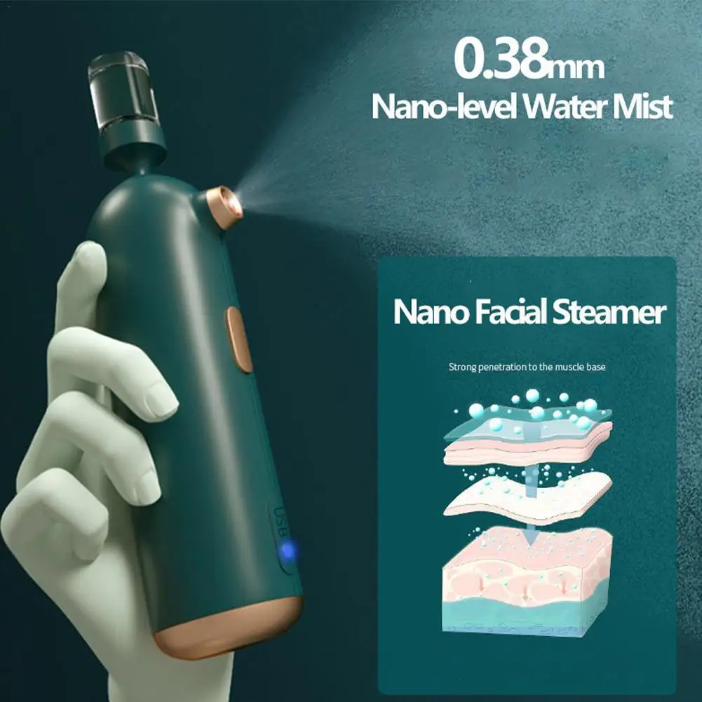 Nano Facial Sprayer Steamer SPA Water Mist Oxygen Injection US Face Steamer Humidifier Wrinkle Women Beauty Skin Care Machine N1
Nano Facial Sprayer Steamer SPA Water Mist Oxygen Injection US Face Steamer Humidifier Wrinkle Women Beauty Skin Care Machine N1