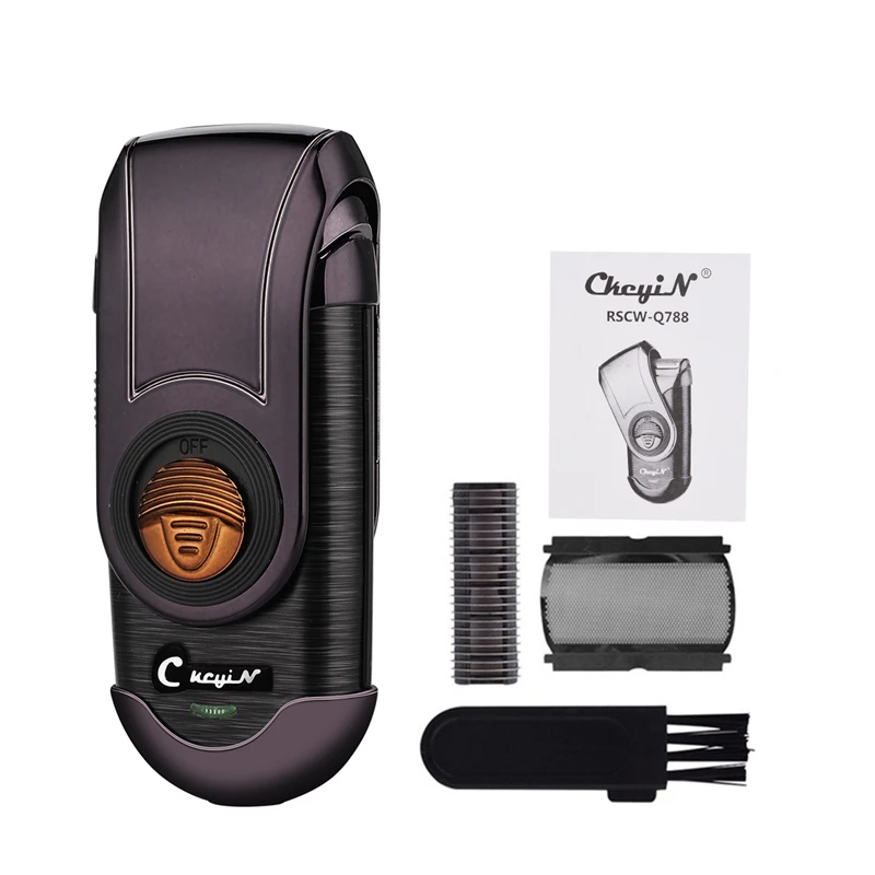 Electric Razor Men Rechargeable Electric Shaver Floating Reciprocating Shaver Single Blade Shaving Machine Sideburns Trimmer 31
Electric Razor Men Rechargeable Electric Shaver Floating Reciprocating Shaver Single Blade Shaving Machine Sideburns Trimmer 31