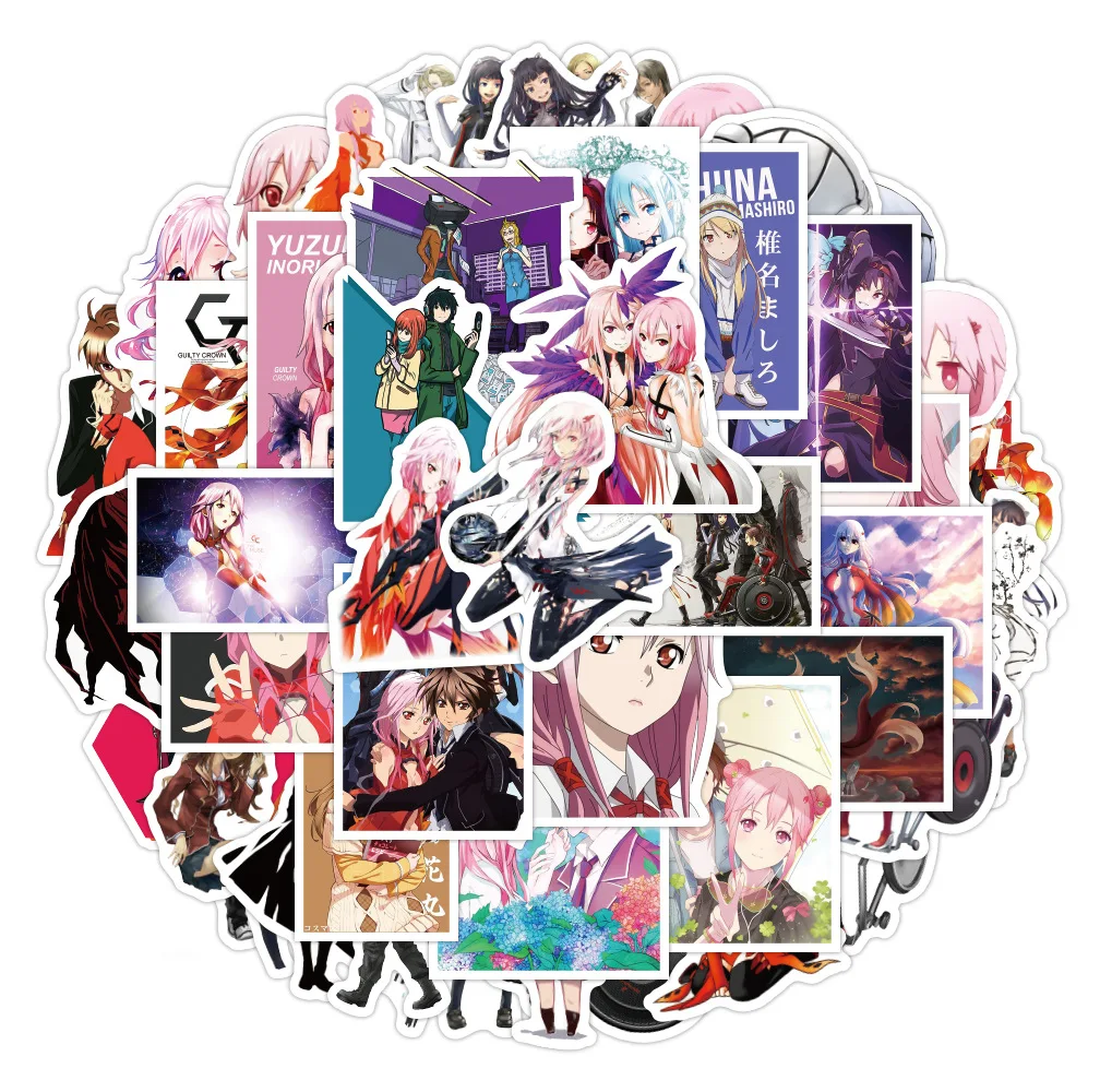10/30/50PCS Guilty Crown Anime Cartoon Cute Characters Graffiti Sticker Skateboard Luggage Decoration Children Toys Wholesale
10/30/50PCS Guilty Crown Anime Cartoon Cute Characters Graffiti Sticker Skateboard Luggage Decoration Children Toys Wholesale