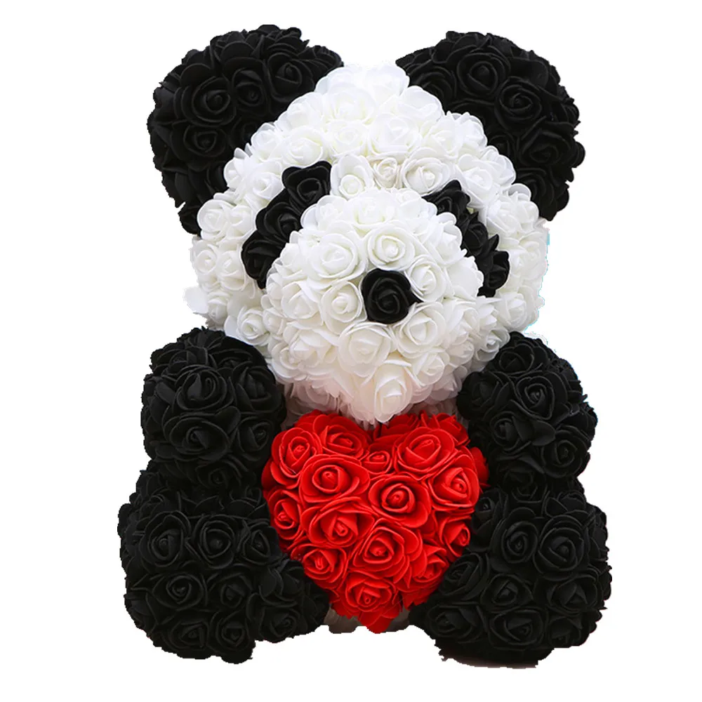 40cm Rose Panda Wedding Party Decoration Valentine's Day Gift Cute Cartoon Super Girlfriend Gift Love Bear Dolls Present
40cm Rose Panda Wedding Party Decoration Valentine's Day Gift Cute Cartoon Super Girlfriend Gift Love Bear Dolls Present