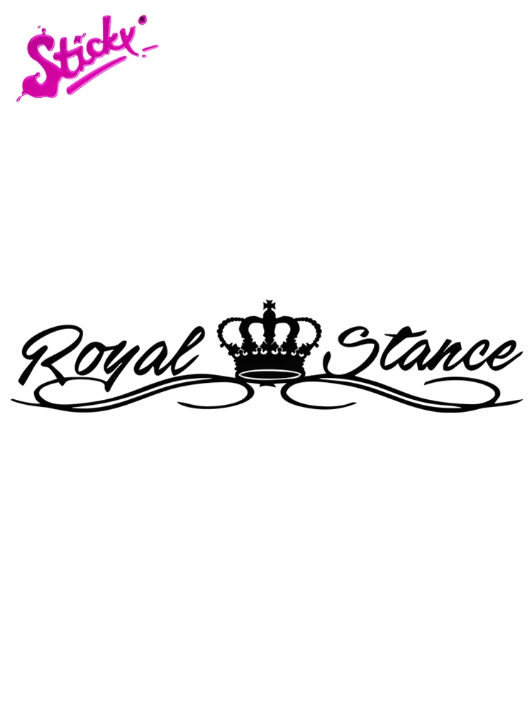 STICKY ROYAL STANCE Car Stickers Decal for Bicycle Motorcycle Accessories Laptop Helmet Trunk Wall Stickers
STICKY ROYAL STANCE Car Stickers Decal for Bicycle Motorcycle Accessories Laptop Helmet Trunk Wall Stickers