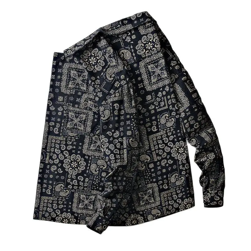 Trendy Cashew Design Vintage Jacket High Street Trendy Style Shirt Coat Men's Thin
Trendy Cashew Design Vintage Jacket High Street Trendy Style Shirt Coat Men's Thin