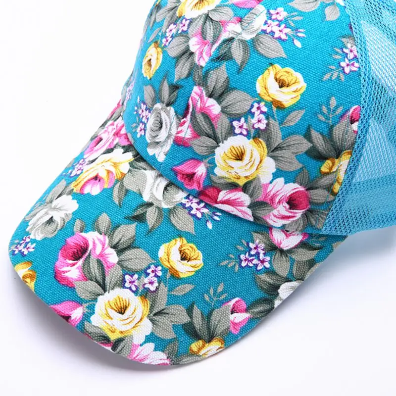 Women Hat Hair Accessories Mesh Baseball Cap Female Floral Printed Hat Leisure Visor Sun Cap Q46 Y6456
Women Hat Hair Accessories Mesh Baseball Cap Female Floral Printed Hat Leisure Visor Sun Cap Q46 Y6456