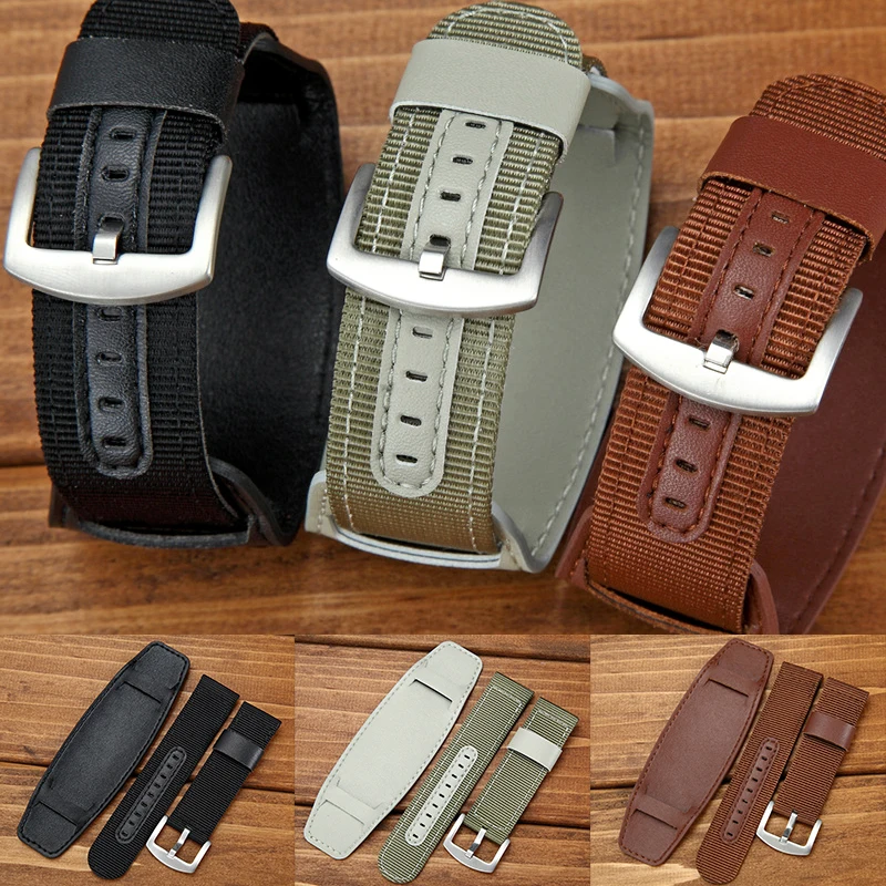 18/20/22/24mm Woven Nylon Strap Fashion Men Sport Leather Replacement Wristbands Quick Release Adjustable Strap Band
18/20/22/24mm Woven Nylon Strap Fashion Men Sport Leather Replacement Wristbands Quick Release Adjustable Strap Band