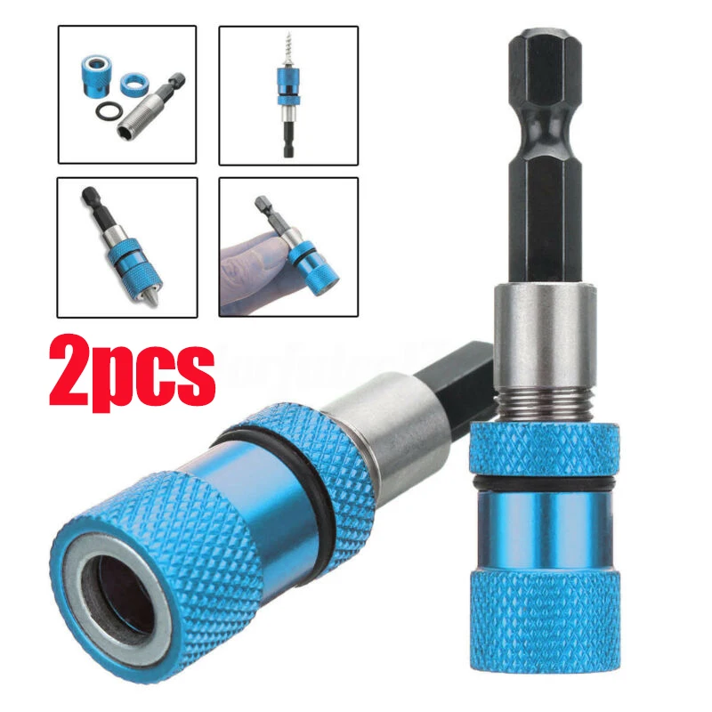 2 PCS Drill Bit Holder Nickel Plated Shaft+Stainless Steel Drill Bit Can Be Applied To Any Manual Screwdriver Drill Bit Holders
2 PCS Drill Bit Holder Nickel Plated Shaft+Stainless Steel Drill Bit Can Be Applied To Any Manual Screwdriver Drill Bit Holders