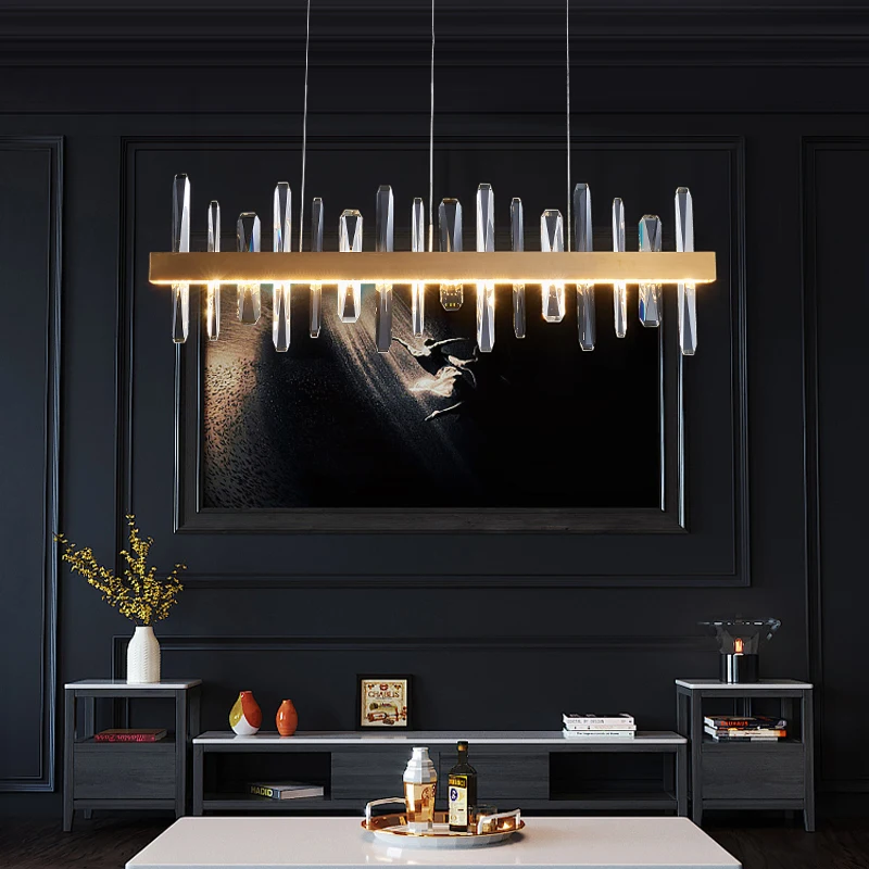 Modern Lustre Crystal Led Pendant Lights Living Dining Room Decor Led Pendant Lamp Indoor Drop Light Fixtures Hanging Luminaire
Modern Lustre Crystal Led Pendant Lights Living Dining Room Decor Led Pendant Lamp Indoor Drop Light Fixtures Hanging Luminaire