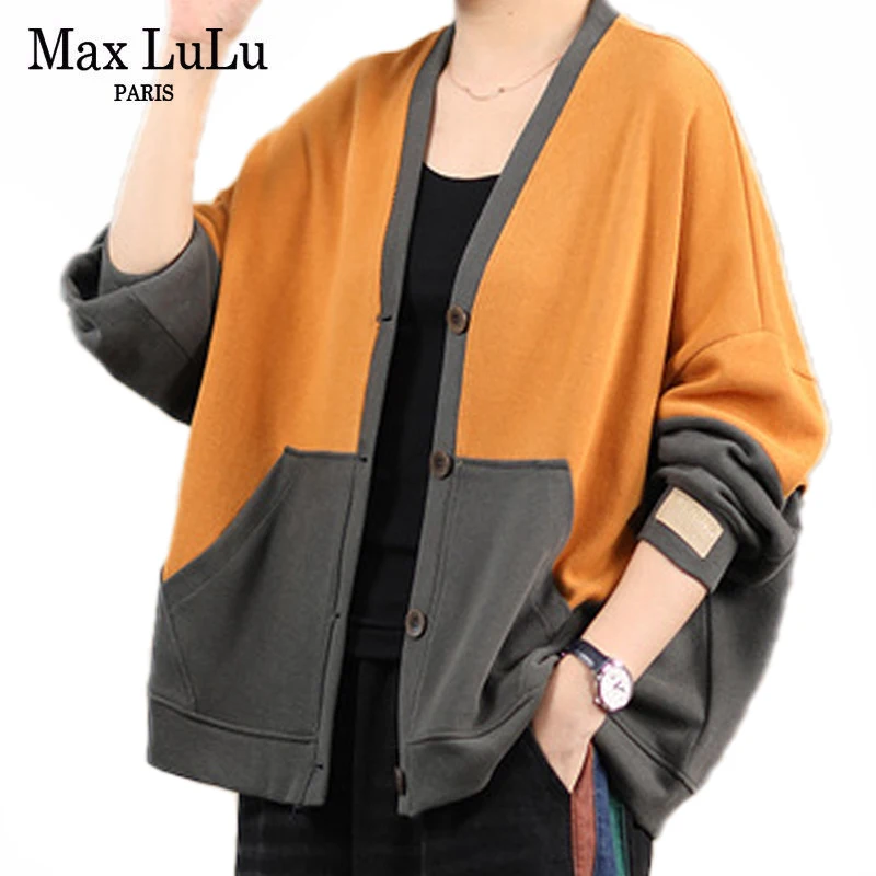 Женская винтажная Куртка Max LuLu, свободная Осенняя Повседневная куртка с V-образным вырезом в британском стиле, элегантная одежда в стиле Хар...
Женская винтажная Куртка Max LuLu, свободная Осенняя Повседневная куртка с V-образным вырезом в британском стиле, элегантная одежда в стиле Хар...