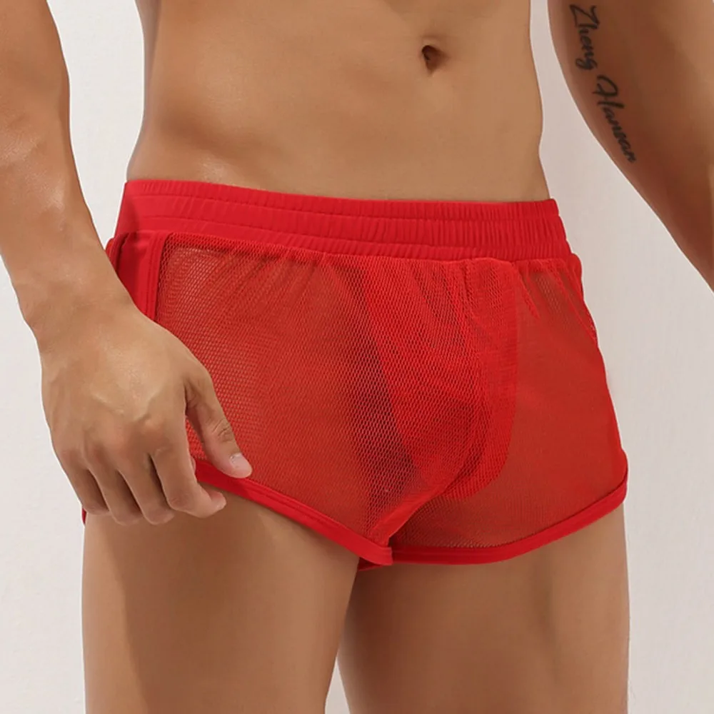 Men's Sheer Swimsuit Lining Mesh Inner Sexy Trunks Beach Shorts Air-Permeable Waterproof Homewear Surfing Transparent Boxer A50
Men's Sheer Swimsuit Lining Mesh Inner Sexy Trunks Beach Shorts Air-Permeable Waterproof Homewear Surfing Transparent Boxer A50
