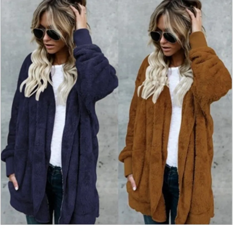 ZOGAA Winter Warm Faux Fur Sweater New Sexy Women Loose Sweater Cardigan Tops Outwears Hooded Long Sleeve Ladies Hoodie Coat
ZOGAA Winter Warm Faux Fur Sweater New Sexy Women Loose Sweater Cardigan Tops Outwears Hooded Long Sleeve Ladies Hoodie Coat