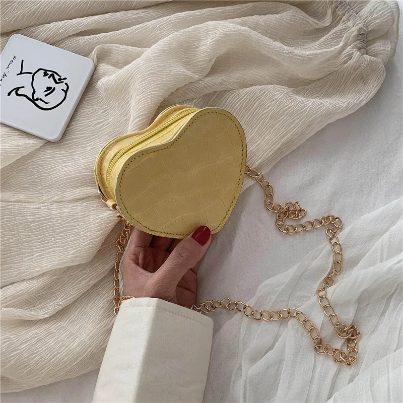 2021 New Fashion Luxury Ladies Crocodile Pattern Love Heart Bag Designer Series High Quality Chain Shoulder Bag Women's Handbag
2021 New Fashion Luxury Ladies Crocodile Pattern Love Heart Bag Designer Series High Quality Chain Shoulder Bag Women's Handbag