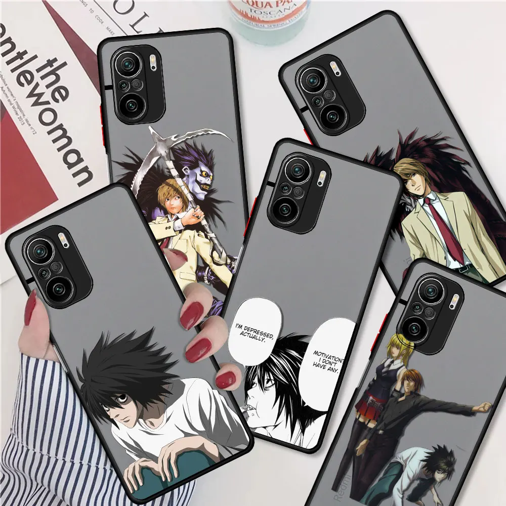 Matte Case For Xiaomi Redmi Note 10 9 8 Pro 9S 10S 9A 9C 9T 7 K40 5G 8A K20 Shockproof Phone Cover Fundas Anime Death Note Shell
Matte Case For Xiaomi Redmi Note 10 9 8 Pro 9S 10S 9A 9C 9T 7 K40 5G 8A K20 Shockproof Phone Cover Fundas Anime Death Note Shell