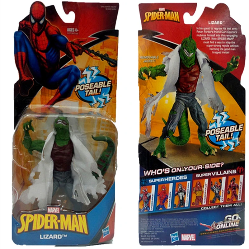 Spider-Man Series: Son of Venom/slaughter/lizard Monster 6-inch Articulated Super Action Figure Brand New Box