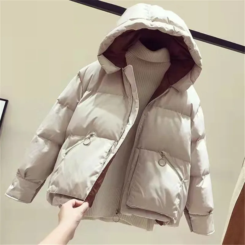 Winter Coat Women Jacket Parkas Thick 2021 Autumn Black Oversized Purple Puffer Bubble Hooded Harajuku Clothes Loose Cotton
Winter Coat Women Jacket Parkas Thick 2021 Autumn Black Oversized Purple Puffer Bubble Hooded Harajuku Clothes Loose Cotton