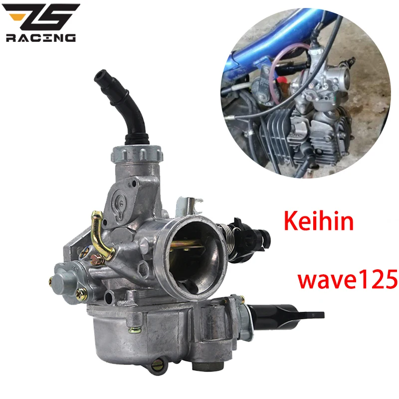 Карбюратор ZS Keihin для гоночного мотоцикла 20 мм карбюратор Honda Wave 125 | Автомобили и