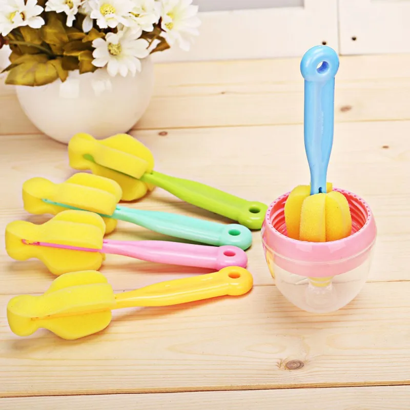 Newborn Baby Bottle Sponge Detachable Bottle Cup Mug Glass Washing Cleaning Brush Scrubber With Handle Cleaning Utensils
Newborn Baby Bottle Sponge Detachable Bottle Cup Mug Glass Washing Cleaning Brush Scrubber With Handle Cleaning Utensils