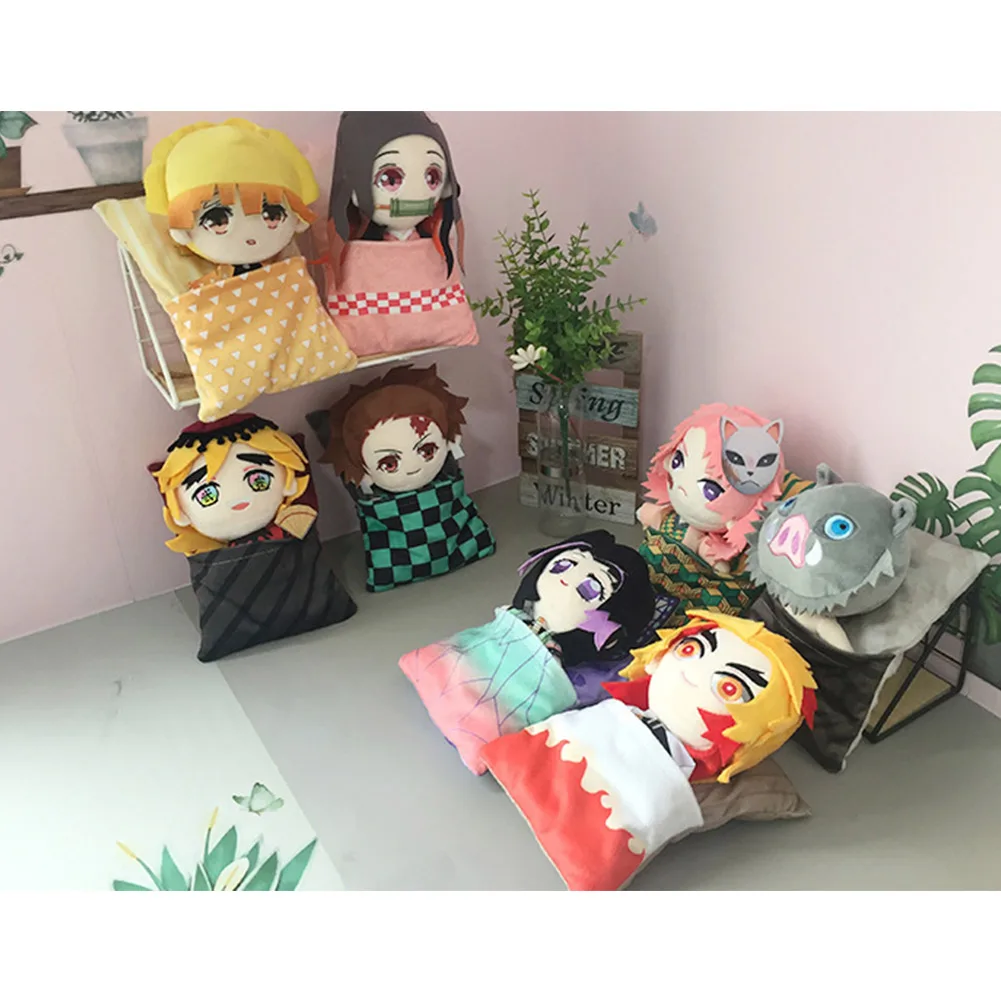 Demon Slayer Kimetsu No Yaiba Kamado Nezuko Tsuyuri Kanawo Kochou Shinobu Kanroji Mitsuri Doma Cosplay Plush Pillow Doll 20cm
Demon Slayer Kimetsu No Yaiba Kamado Nezuko Tsuyuri Kanawo Kochou Shinobu Kanroji Mitsuri Doma Cosplay Plush Pillow Doll 20cm