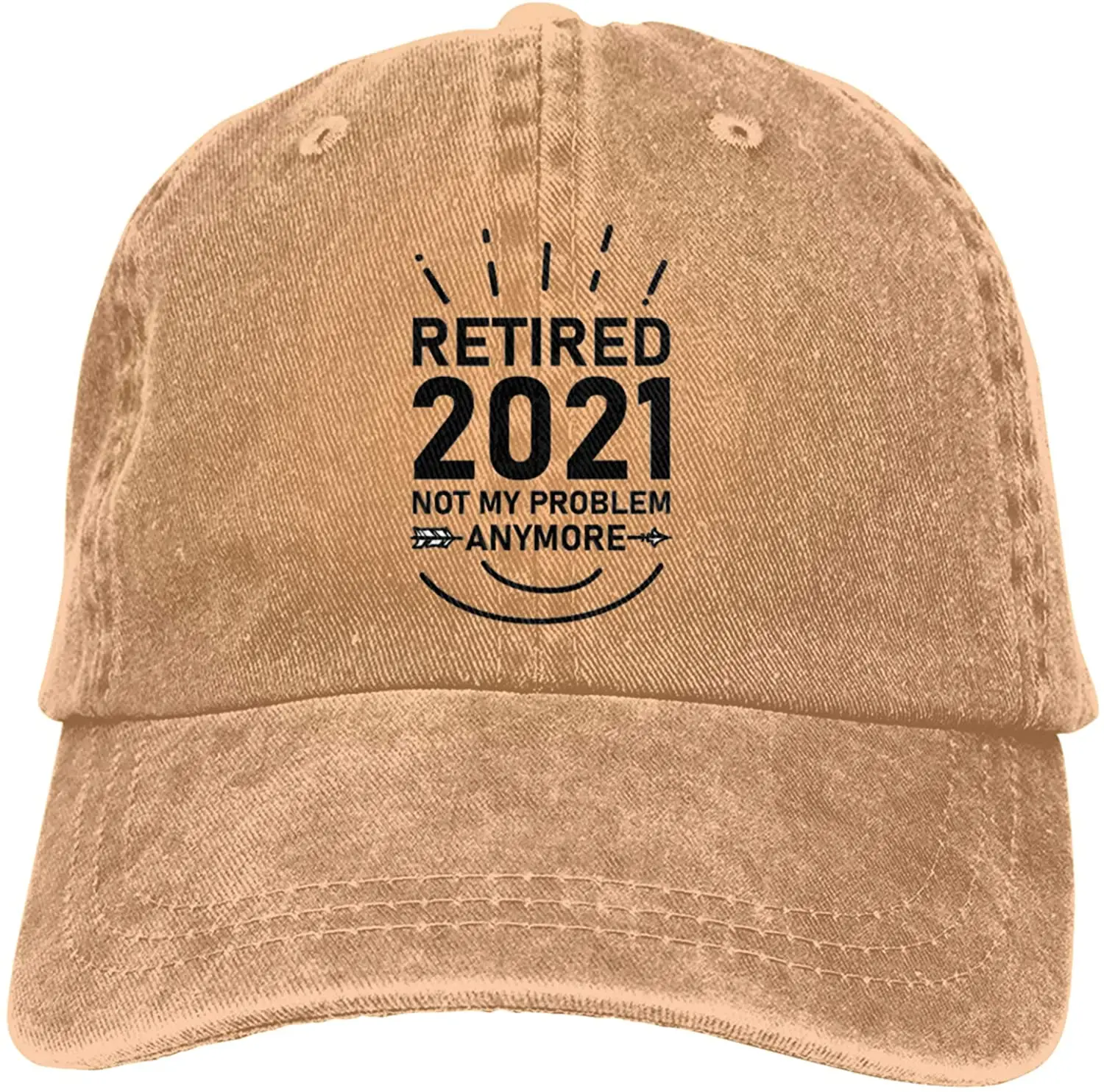 Retired 2021 Not My Problem Anymore Adjustable Vintage Washed Denim Cotton Dad Hat Baseball Caps Outdoor Sun Hat
Retired 2021 Not My Problem Anymore Adjustable Vintage Washed Denim Cotton Dad Hat Baseball Caps Outdoor Sun Hat