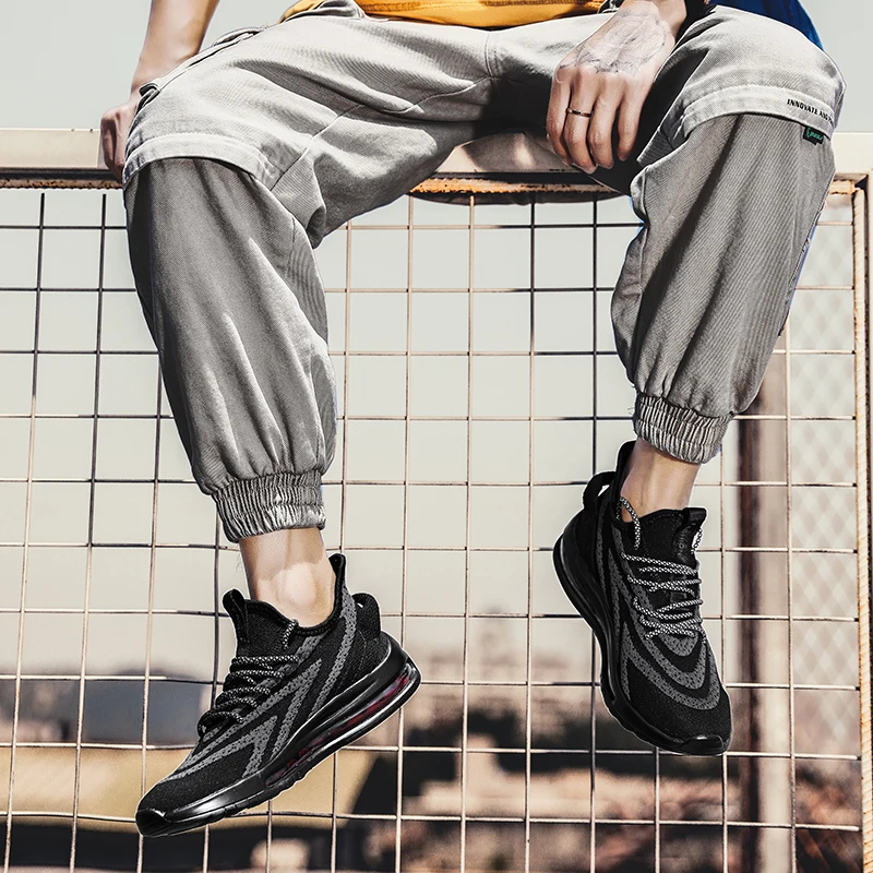 Leisure Shoes Casual Shoes Men Sport Sports Men's Sneakers 39 S 2020 Summer Man Fashion Zapatos Casuales Breathable Black
Leisure Shoes Casual Shoes Men Sport Sports Men's Sneakers 39 S 2020 Summer Man Fashion Zapatos Casuales Breathable Black