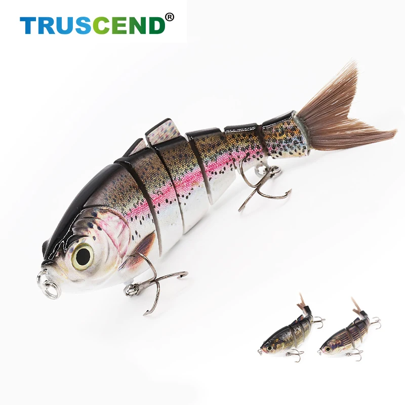 17cm 67g Large Fishing Lures 6 Multi Jointed Bait Wobblers Artificial Hard Bait With Soft Tail Swimbait Winter Fishing tools
17cm 67g Large Fishing Lures 6 Multi Jointed Bait Wobblers Artificial Hard Bait With Soft Tail Swimbait Winter Fishing tools