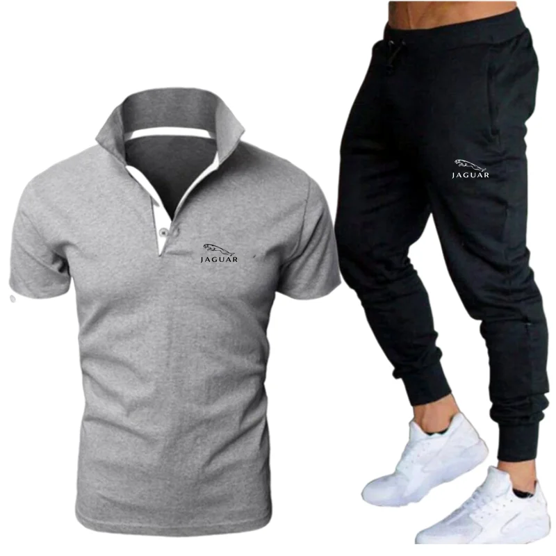 2021 new men's sports suit short-sleeved polo shirt and pants men's business lapel fashion casual slim breathable letter shirt
2021 new men's sports suit short-sleeved polo shirt and pants men's business lapel fashion casual slim breathable letter shirt
