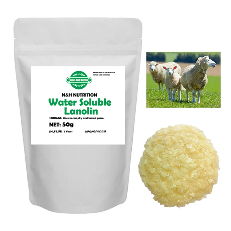 Натуральный водорастворимый ланолин PEG 75, увлажняющее средство против морщин для улучшения тонких линий, уход за кожей лица и тела сырье
Натуральный водорастворимый ланолин PEG 75, увлажняющее средство против морщин для улучшения тонких линий, уход за кожей лица и тела сырье