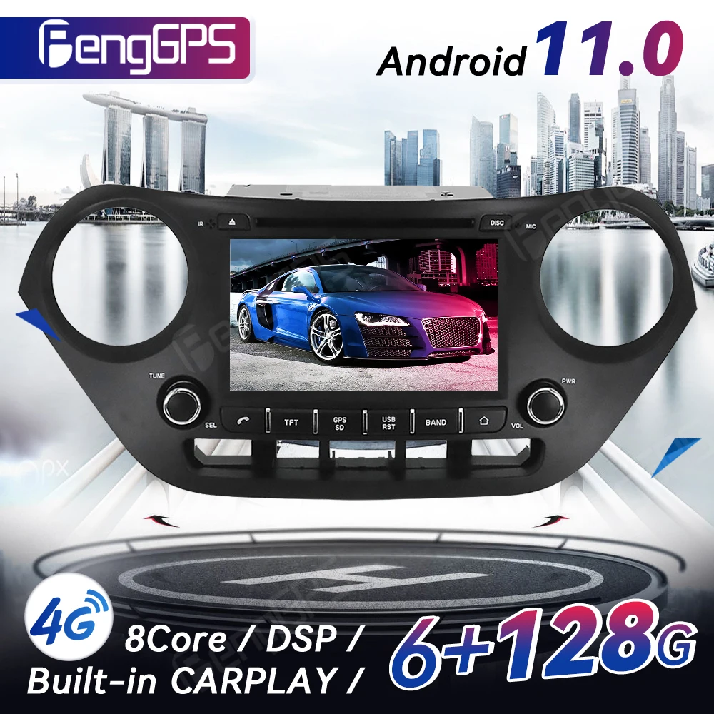 Android 11,0 сенсорный экран для Hyundai I10 2013 + CD DVD-плеер GPS-навигация мультимедиа головное устройство FM радио Carplay DSP 6 ядер PX6
Android 11,0 сенсорный экран для Hyundai I10 2013 + CD DVD-плеер GPS-навигация мультимедиа головное устройство FM радио Carplay DSP 6 ядер PX6