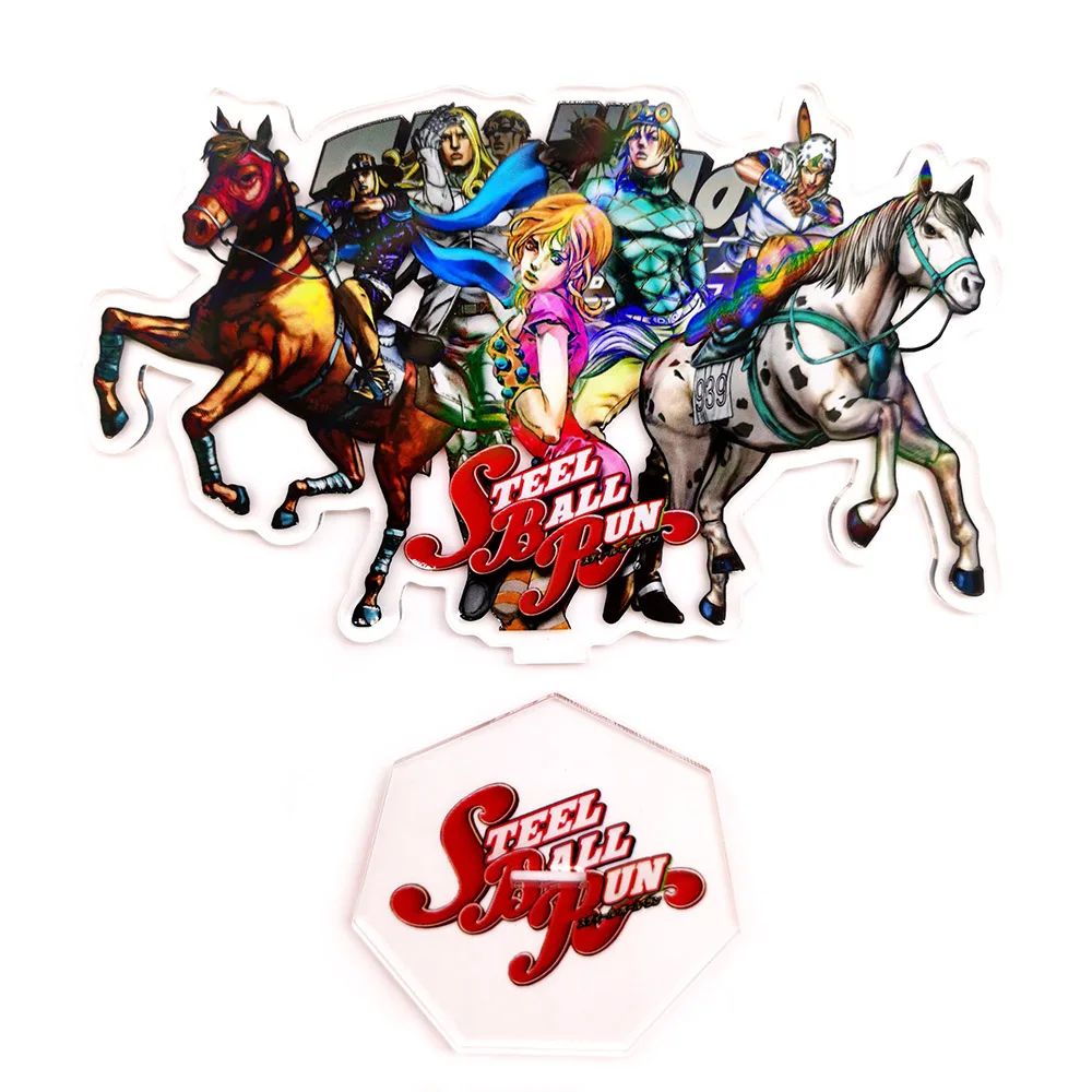 JoJo's Bizarre Adventure 7 SBR Gyro Jonny Funny Diego Lucy group акриловые фигурки стэнди украшение стола торт Топпер аниме
JoJo's Bizarre Adventure 7 SBR Gyro Jonny Funny Diego Lucy group акриловые фигурки стэнди украшение стола торт Топпер аниме