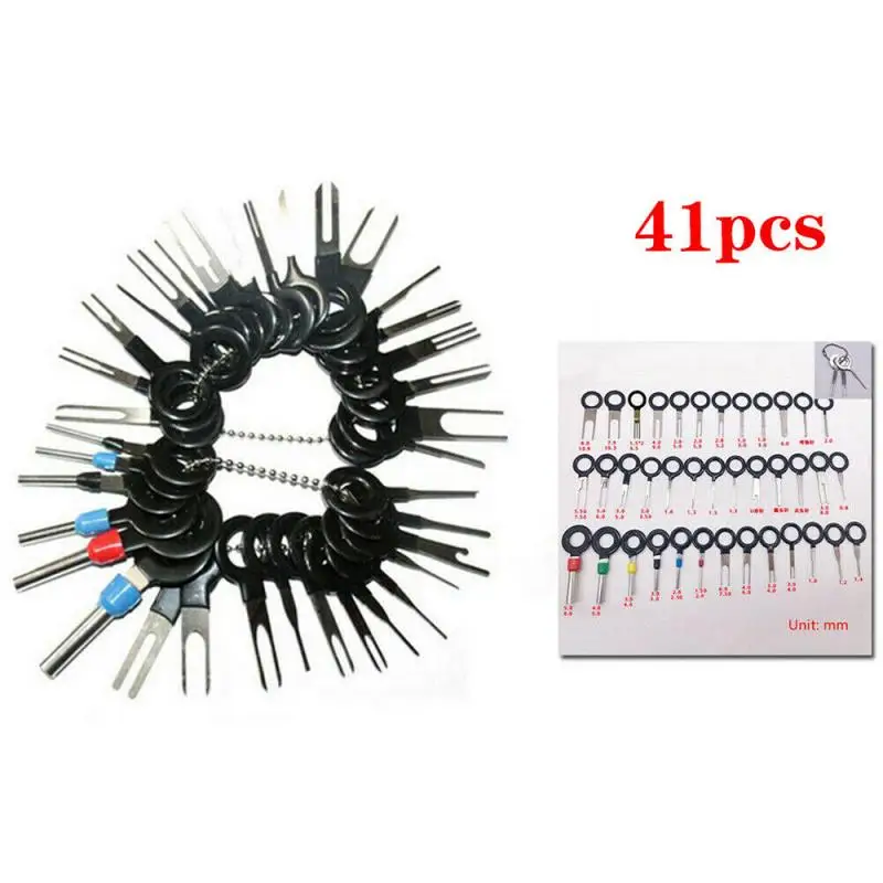 26/36/41/59PCS Car Plug Terminal Removal Tool Set Terminal Pin Retractor Pick Needle Harness Terminal Pick Needle Retractor
26/36/41/59PCS Car Plug Terminal Removal Tool Set Terminal Pin Retractor Pick Needle Harness Terminal Pick Needle Retractor
