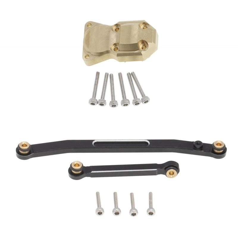 Brass Heavy Duty Differential Cover Bridge Axle Cover & Metal Tight Tolerance Steering Link Rod For Axial SCX24 90081
Brass Heavy Duty Differential Cover Bridge Axle Cover & Metal Tight Tolerance Steering Link Rod For Axial SCX24 90081