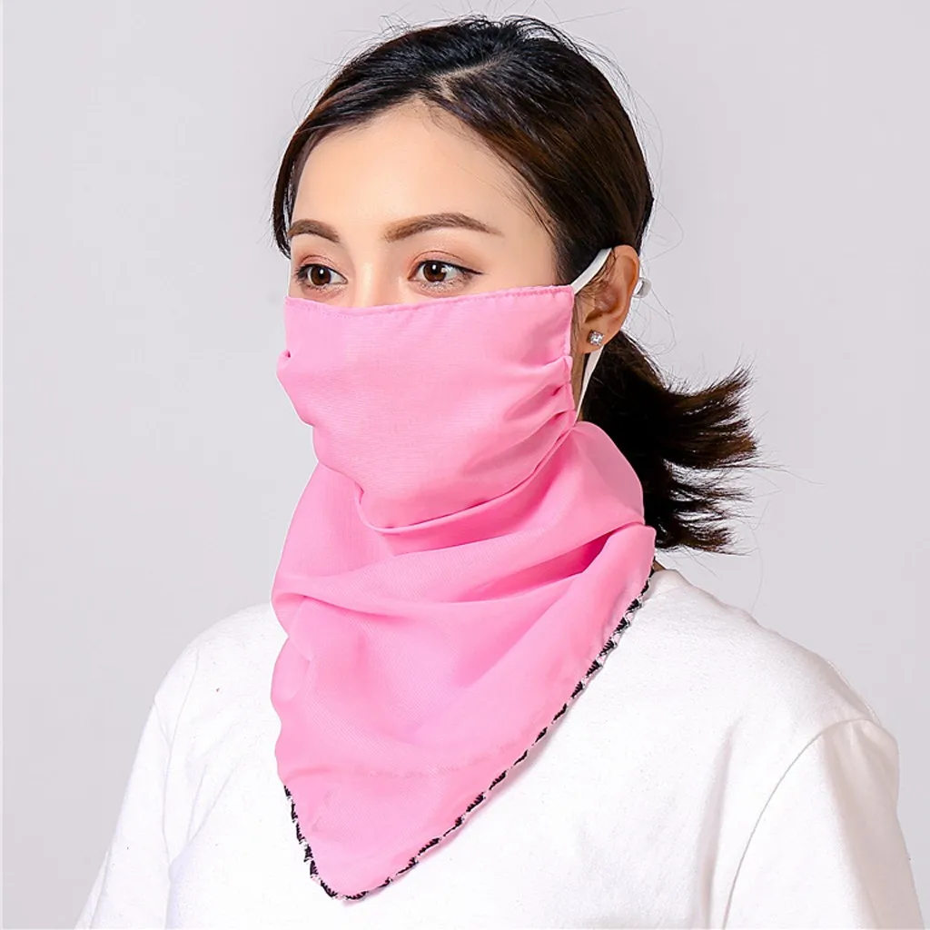 Фото 30 # шифоновый шарф для модных женщин солнцезащитный защитный пылезащитный шейный