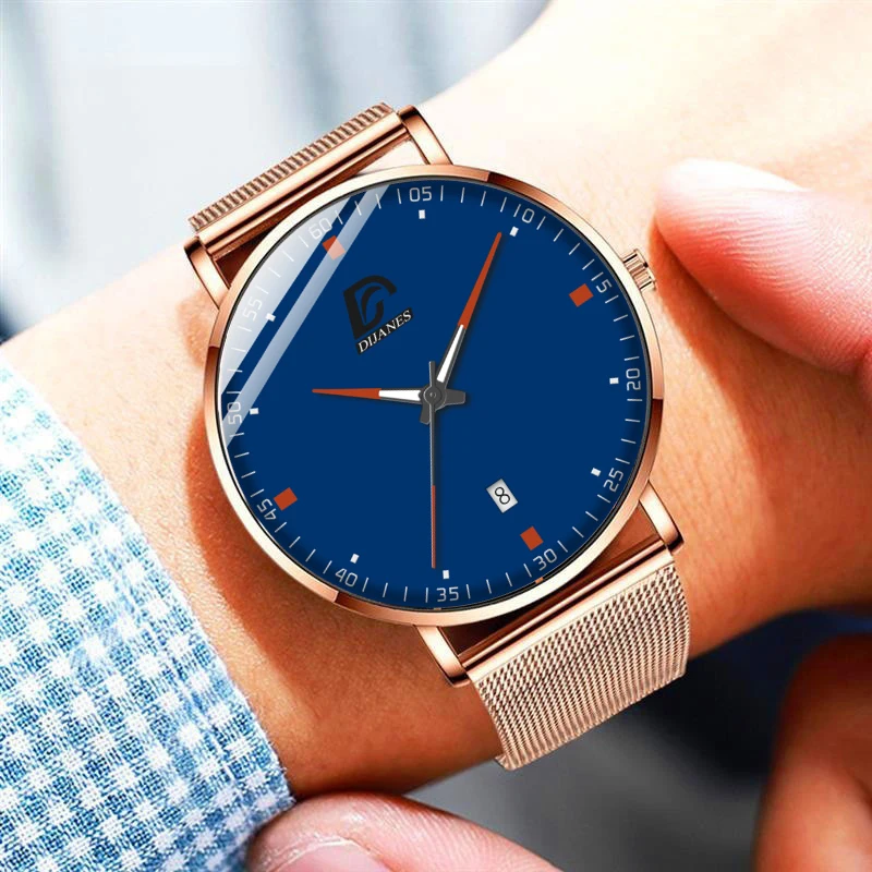 Men Watches 2020 Luxury Business Quartz Watch Minimalist Men Ultra Thin Stainless Steel Mesh Belt Clock Man Gift reloj hombre
Men Watches 2020 Luxury Business Quartz Watch Minimalist Men Ultra Thin Stainless Steel Mesh Belt Clock Man Gift reloj hombre
