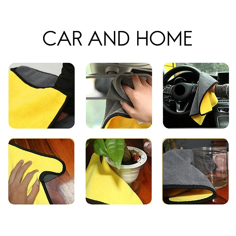 7 Pcs Car Wash Microfiber Towel Auto Cleaning Drying Cloth Hemming Super Absorbent 
7 Pcs Car Wash Microfiber Towel Auto Cleaning Drying Cloth Hemming Super Absorbent