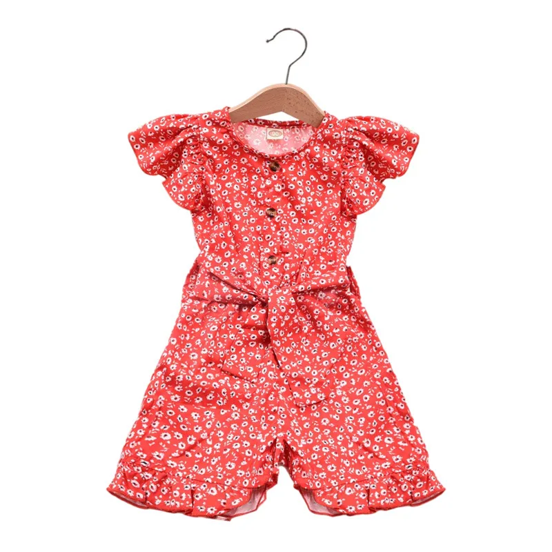 2021 New Child Baby Girls Floral Print Jumpsuit Wide Leg Pants With Sashes Ruffle Sleeve Elastic Waist Rompers 6M-5Y
2021 New Child Baby Girls Floral Print Jumpsuit Wide Leg Pants With Sashes Ruffle Sleeve Elastic Waist Rompers 6M-5Y