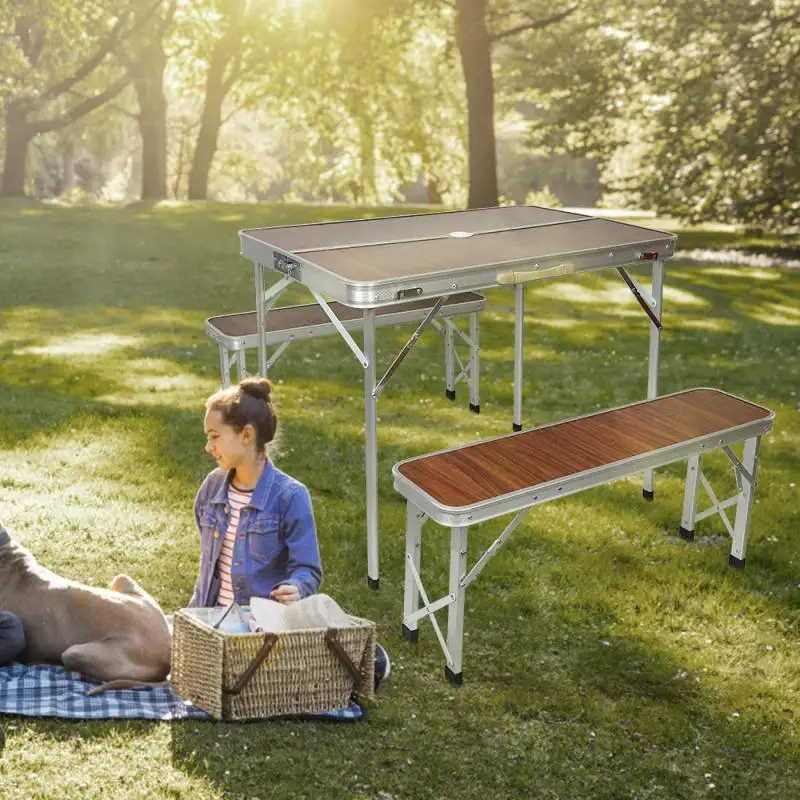 Outdoor Camping Picnic Table Aluminum Foldable Table And Chair Set Computer Desk Outdoor Office Furniture Outdoor Tables HWC
Outdoor Camping Picnic Table Aluminum Foldable Table And Chair Set Computer Desk Outdoor Office Furniture Outdoor Tables HWC