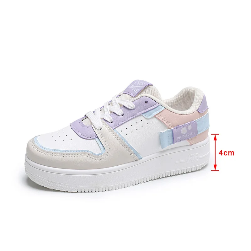 Women's Cavans Shoes Flat Mix Color Casual Pu Leather Woman Vulcanize Shoes Lace Up Comfort Platform Ladies Sneakers Soft 2021
Women's Cavans Shoes Flat Mix Color Casual Pu Leather Woman Vulcanize Shoes Lace Up Comfort Platform Ladies Sneakers Soft 2021