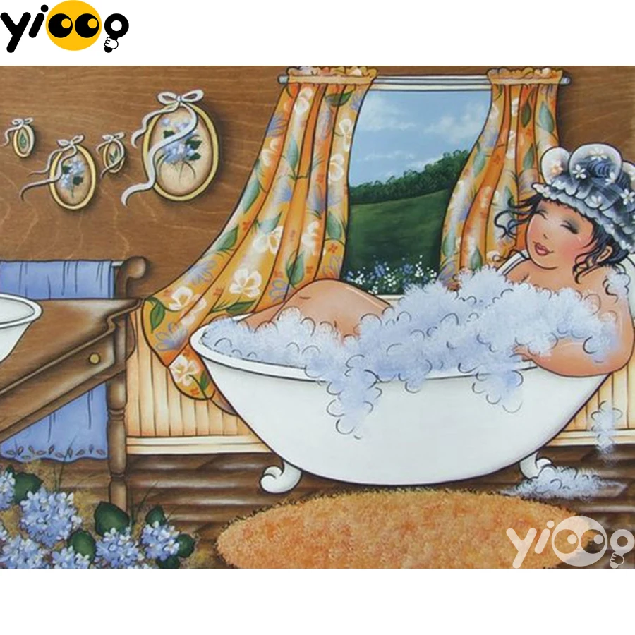 Full Square/Round Drill Diamond Painting Cross Stitch Embroidery Woman taking a shower Rhinestone Mosaic Home Decor Gift BX2215
Full Square/Round Drill Diamond Painting Cross Stitch Embroidery Woman taking a shower Rhinestone Mosaic Home Decor Gift BX2215