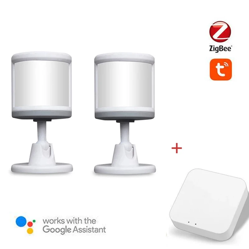 Tuya ZigBee 3.0 PIR Motion Sensor Smart Human Body Sensor Body Movement Wireless Wifi 2.4GHz Gateway Hub With Foot Stand
Tuya ZigBee 3.0 PIR Motion Sensor Smart Human Body Sensor Body Movement Wireless Wifi 2.4GHz Gateway Hub With Foot Stand