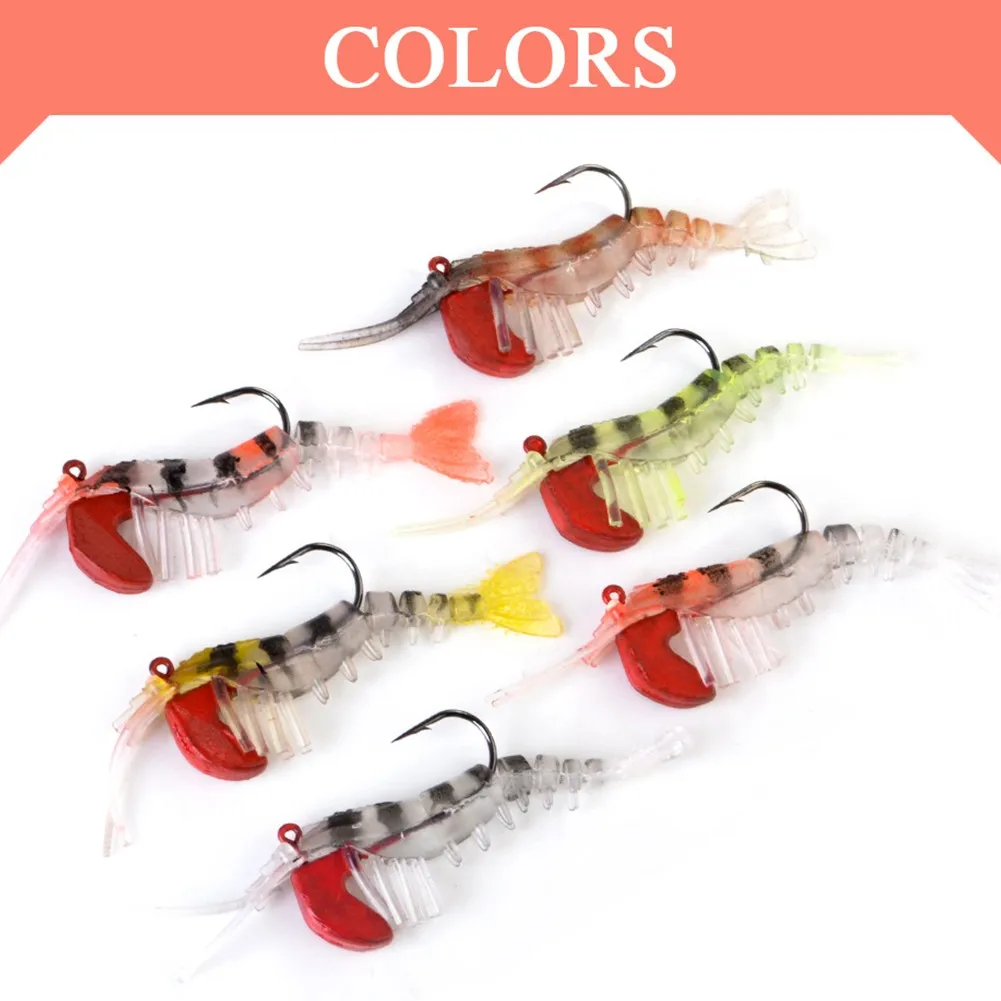 7/10cm Artificial Soft Shrimp Bait Luminous Eyes Prawn Fishing Lures Hook Baits Silicone Shrimp Soft Prawn Tackle Accessories
7/10cm Artificial Soft Shrimp Bait Luminous Eyes Prawn Fishing Lures Hook Baits Silicone Shrimp Soft Prawn Tackle Accessories