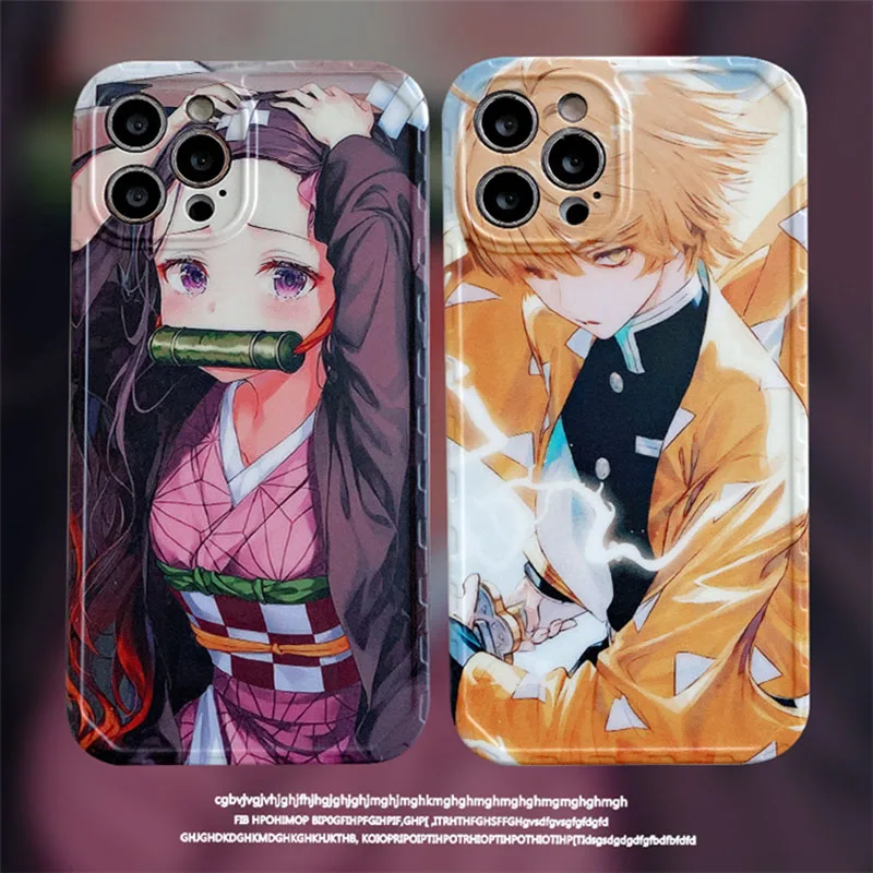Bandai Anime Demon Slayer Phone Case For iPhone 11 12 13 Pro Max Tanjirou Nezuko Zenitsu IMD TPU Xr Xs Max 78 Plus Mobile Cover 
Bandai Anime Demon Slayer Phone Case For iPhone 11 12 13 Pro Max Tanjirou Nezuko Zenitsu IMD TPU Xr Xs Max 78 Plus Mobile Cover