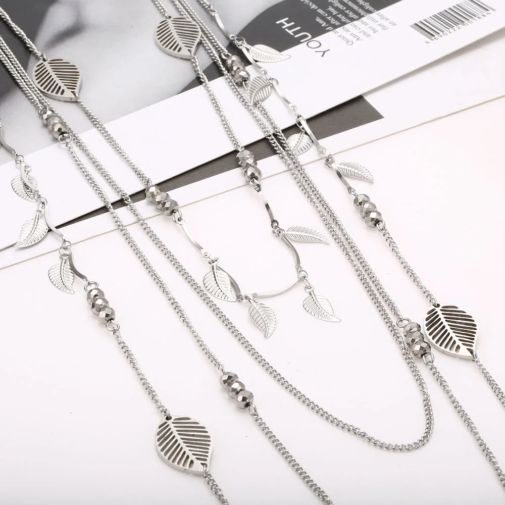 Fashion Stainless Steel Chokers Necklaces for Women Female Multi Layer Chain Jewelry Accessories 2020 Dropshipping
Fashion Stainless Steel Chokers Necklaces for Women Female Multi Layer Chain Jewelry Accessories 2020 Dropshipping