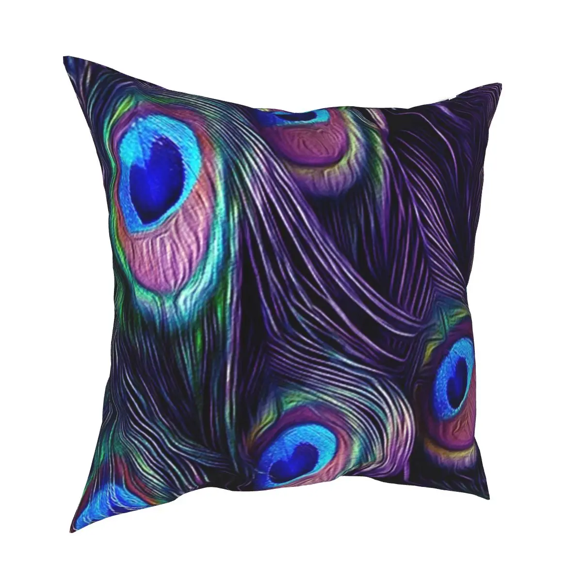 Peacock Feather Pillowcase Printed Polyester Cushion Cover Decorations Pillow Case Cover Bedroom Zipper 40X40cm
Peacock Feather Pillowcase Printed Polyester Cushion Cover Decorations Pillow Case Cover Bedroom Zipper 40X40cm