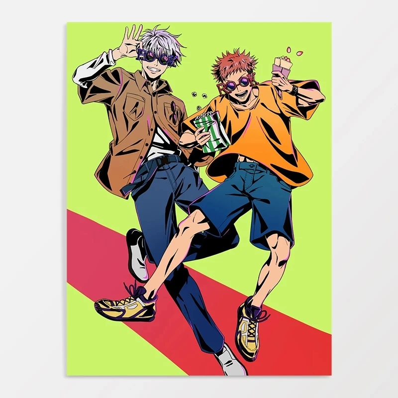 Anime Jujutsu Kaisen Poster HD Printed Itadori Yuji And Gojo Satoru Canvas Painting Home Decor Wall Art Pictures Modular Bedroom
Anime Jujutsu Kaisen Poster HD Printed Itadori Yuji And Gojo Satoru Canvas Painting Home Decor Wall Art Pictures Modular Bedroom