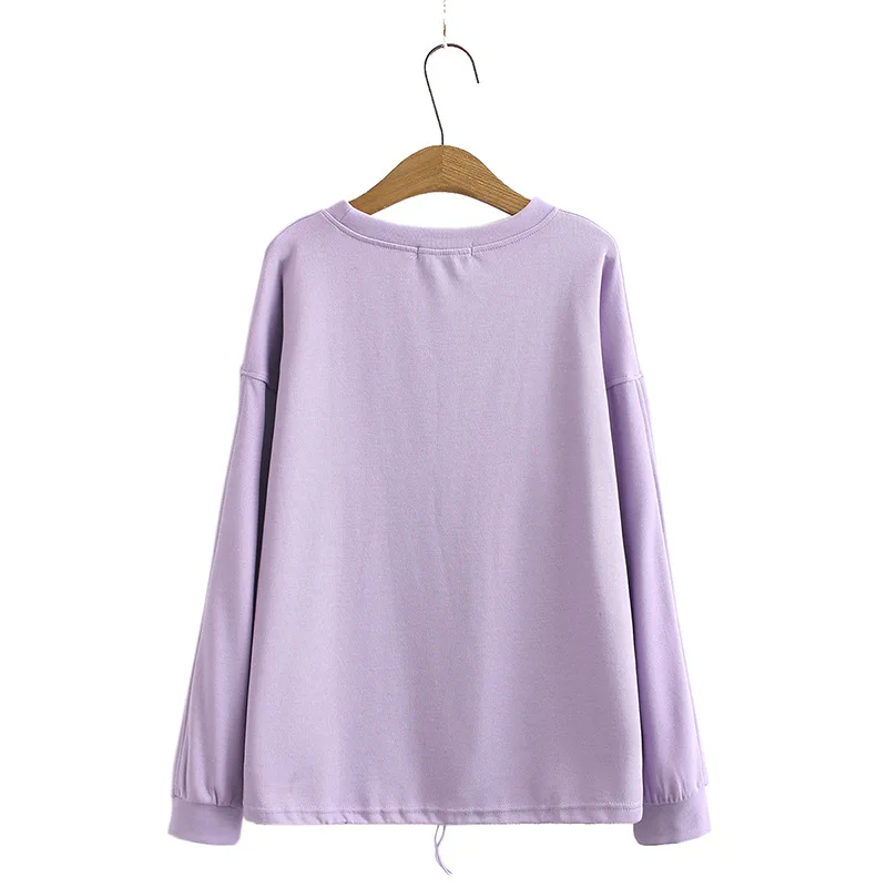 2020 Autumn newest women long sleeve t shirt drawstring casual tops clothing womens shirt femme plus size 3XL ropa de mujer
2020 Autumn newest women long sleeve t shirt drawstring casual tops clothing womens shirt femme plus size 3XL ropa de mujer