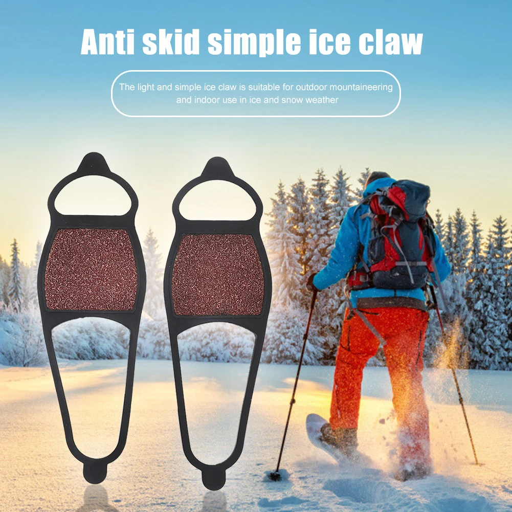 Anti-Slip Ice Shoes Spike Grips Cleats Winter Outdoor Snow Shoes Covers Crampons Camping Portable Outdoor Element
Anti-Slip Ice Shoes Spike Grips Cleats Winter Outdoor Snow Shoes Covers Crampons Camping Portable Outdoor Element