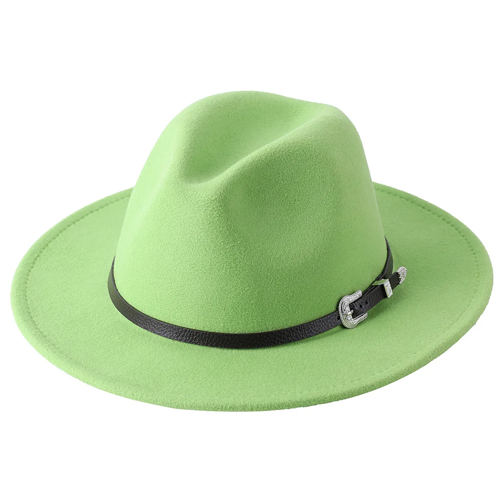 2021 Autumn winter men's fedoras women's felt hat Ladies sombrero jazz Male bowler hat outdoor vintage top hats large size
2021 Autumn winter men's fedoras women's felt hat Ladies sombrero jazz Male bowler hat outdoor vintage top hats large size