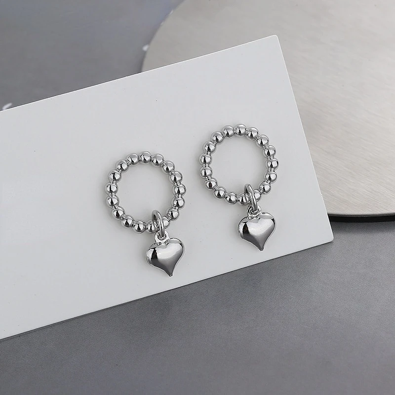 Delicate Design Simply Geometric Earrings Vintage Temperament Heart Earrings Personality Women Earrings Fashion Jewelry
Delicate Design Simply Geometric Earrings Vintage Temperament Heart Earrings Personality Women Earrings Fashion Jewelry