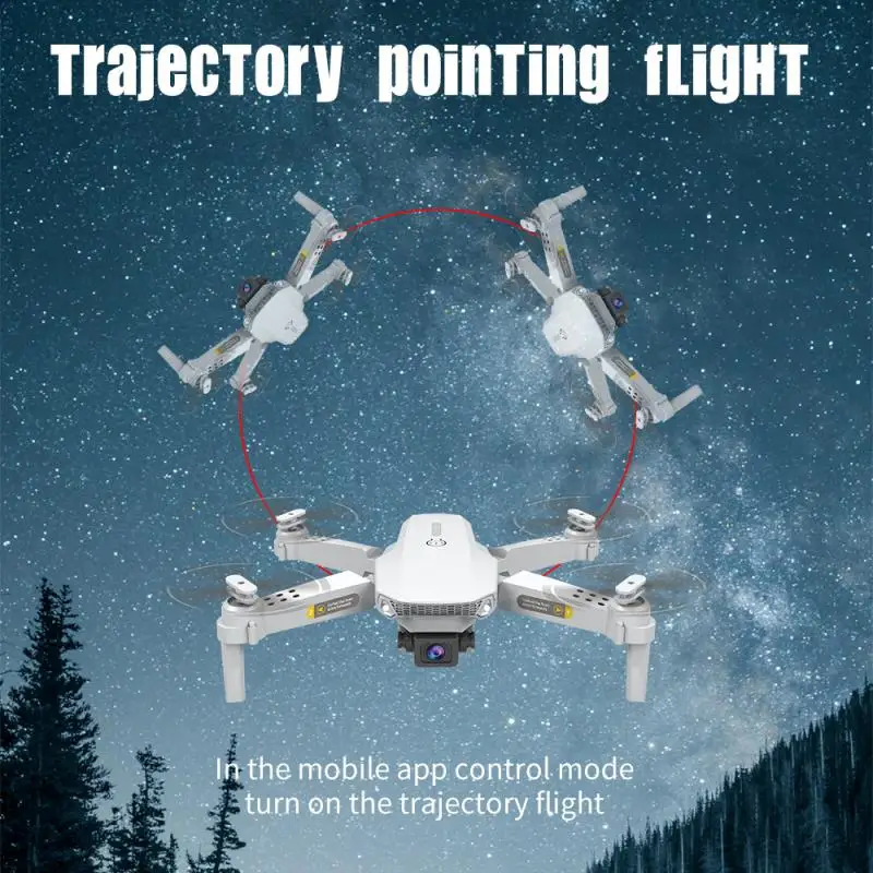 Drone 4K Dual Camera WIFI FPV Aerial Photography Helicopter Foldable Quadcopter Drone Toys With 720P/1080P/4K HD E88 Pro Upgrade
Drone 4K Dual Camera WIFI FPV Aerial Photography Helicopter Foldable Quadcopter Drone Toys With 720P/1080P/4K HD E88 Pro Upgrade